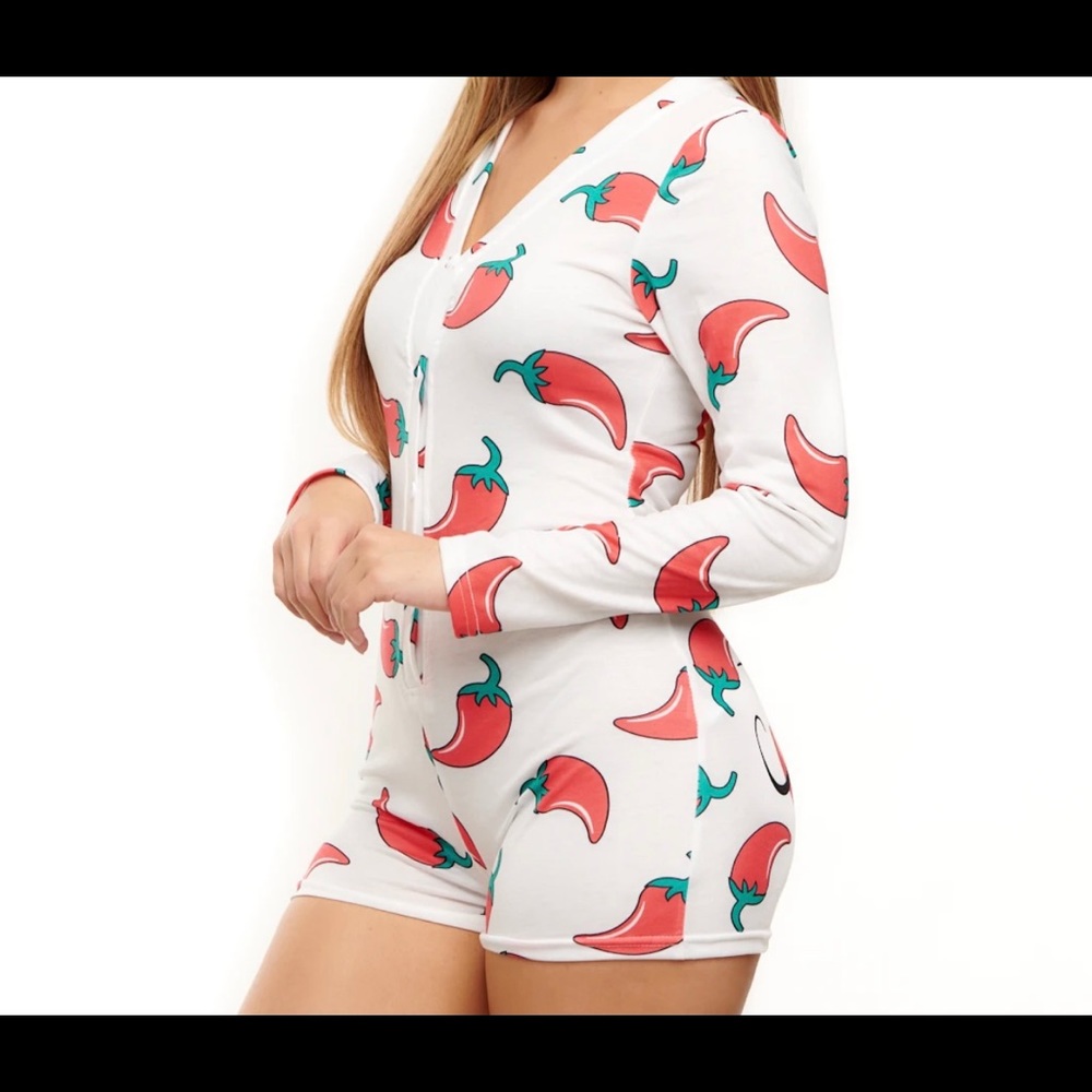 Spicy Mama Long Sleeve Onesie